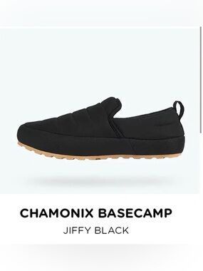 Native shoes chamonix base camp padded quilted slipper shoes US 7 eur 39